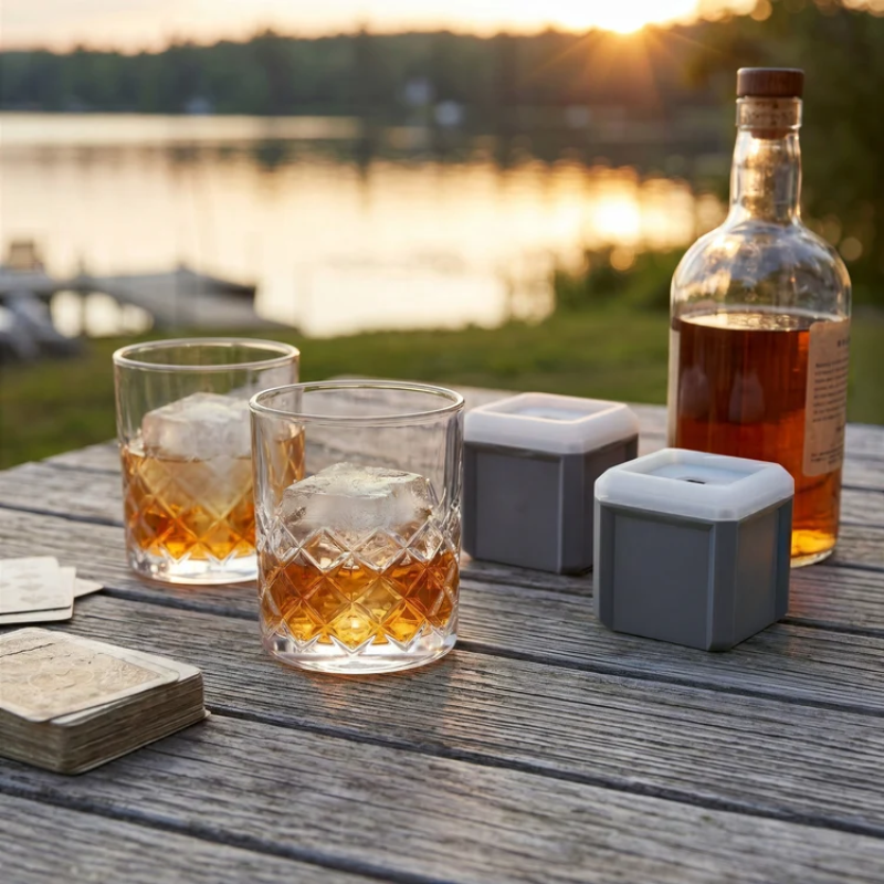 Set of 2 Yarai DOF with Ice Cubes
