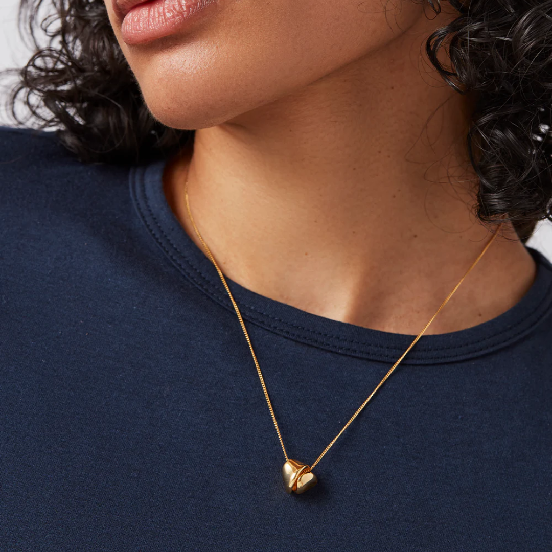 Jenny Bird Rio Pendant Gold Necklace