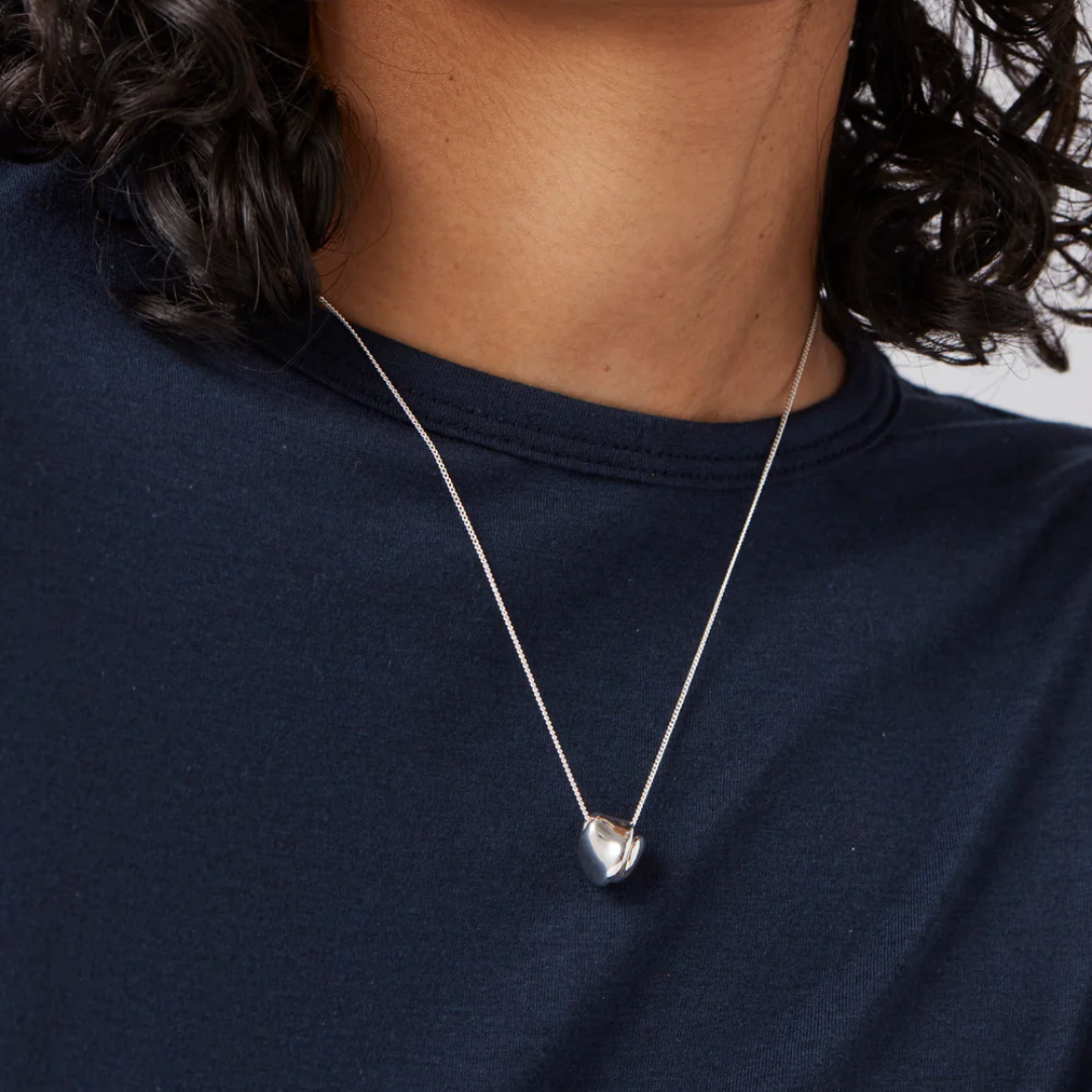 Jenny Bird Rio Pendant Silver Necklace