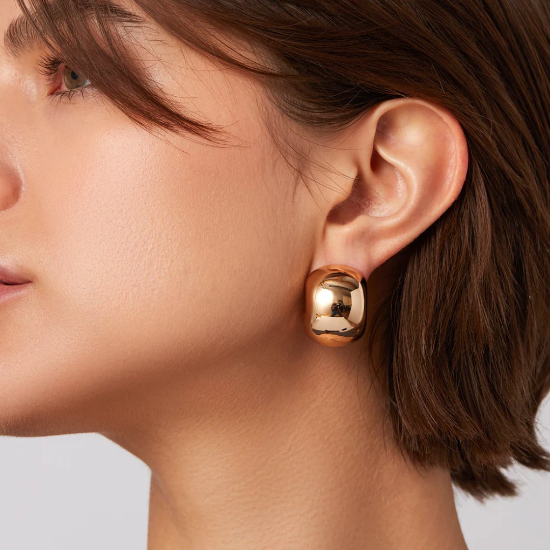 Jenny Bird Gemma Gold Hoop Earrings