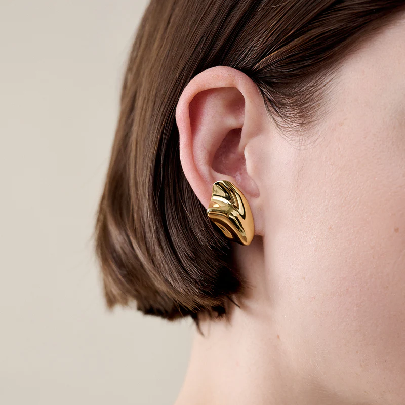 Jenny Bird Gold Portia Earrings