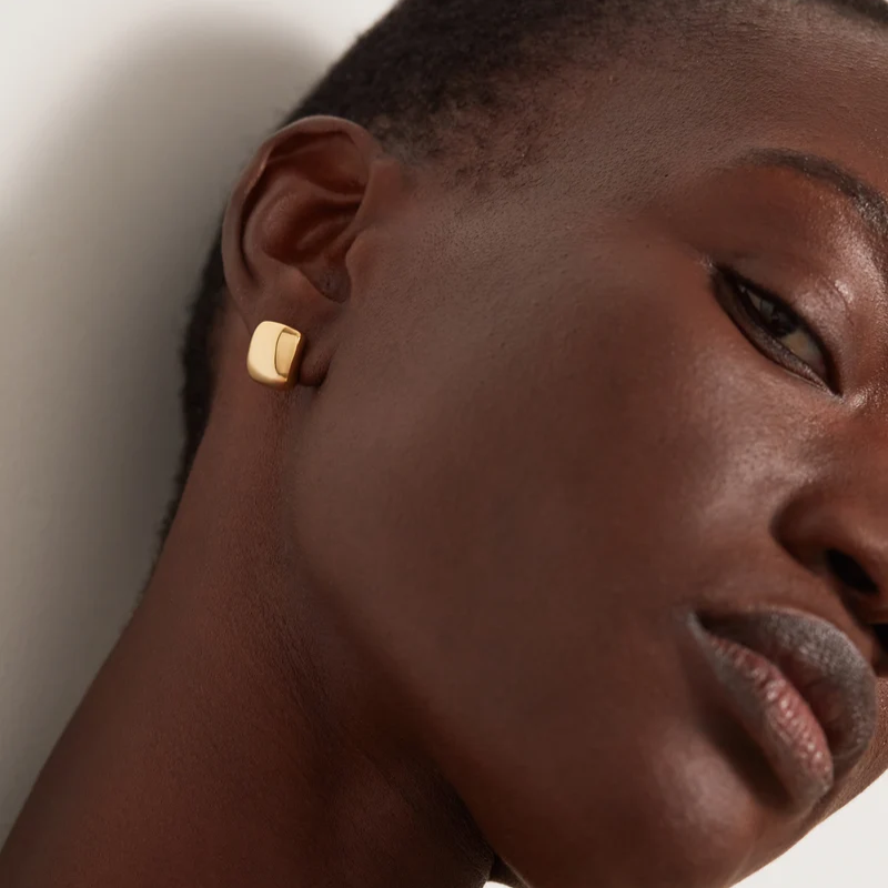 Jenny Bird Tate Mini Gold Earrings