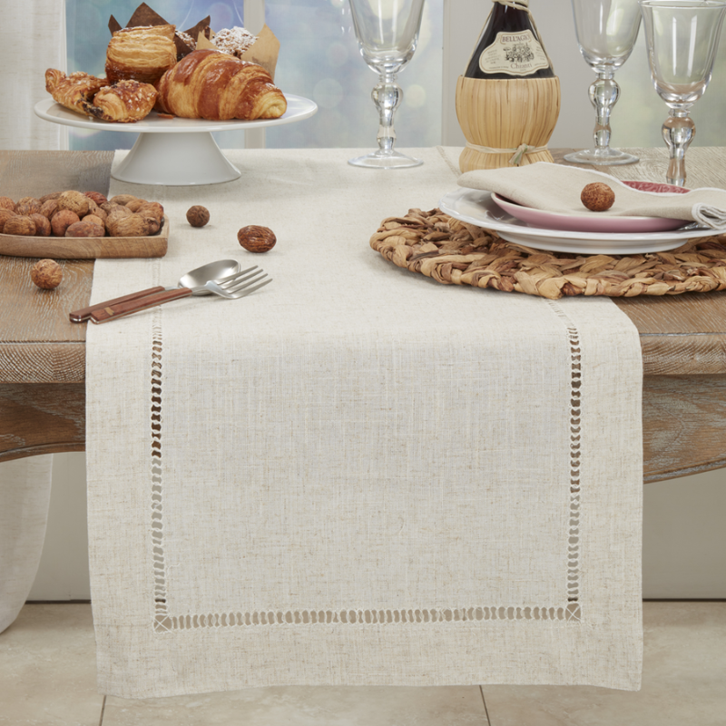 Toscana Hemstitched Runner
