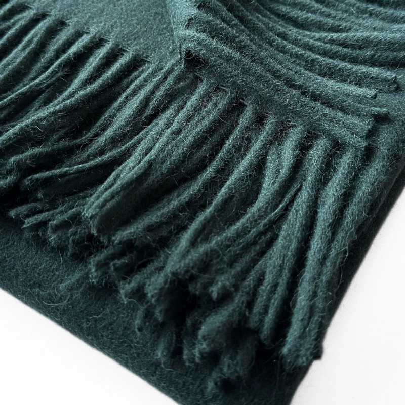 Forest Green Alpina Throw