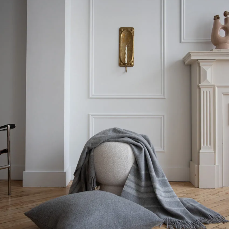 Light Grey Cardiff Pillow