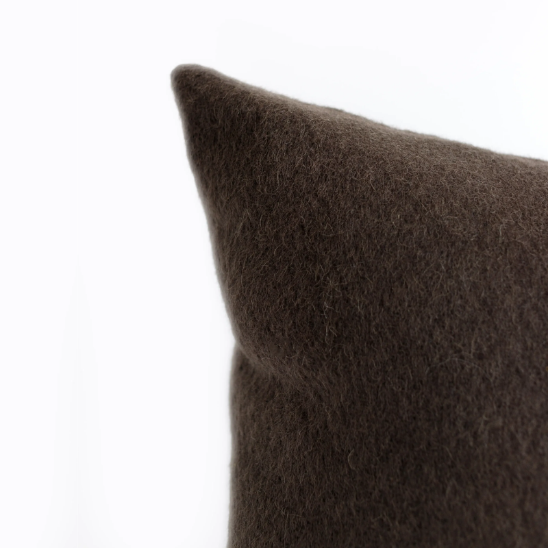 Chocolate Cardiff Pillow