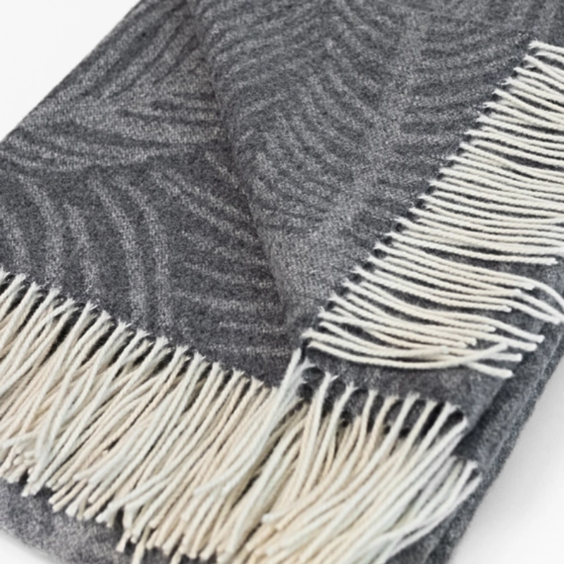 Grey Cairo Throw