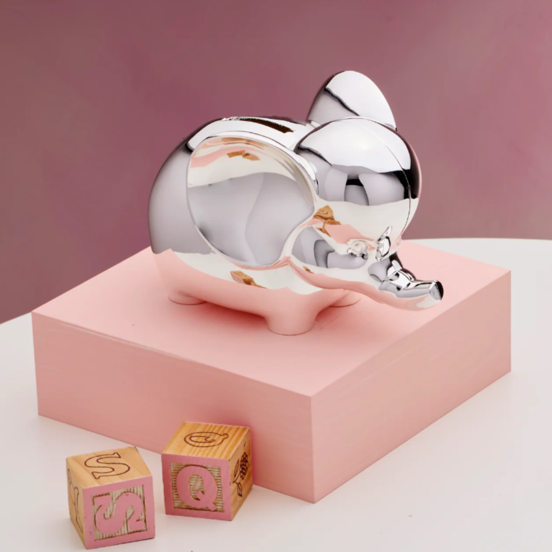 Reed &amp; Barton Elephant Coin Bank