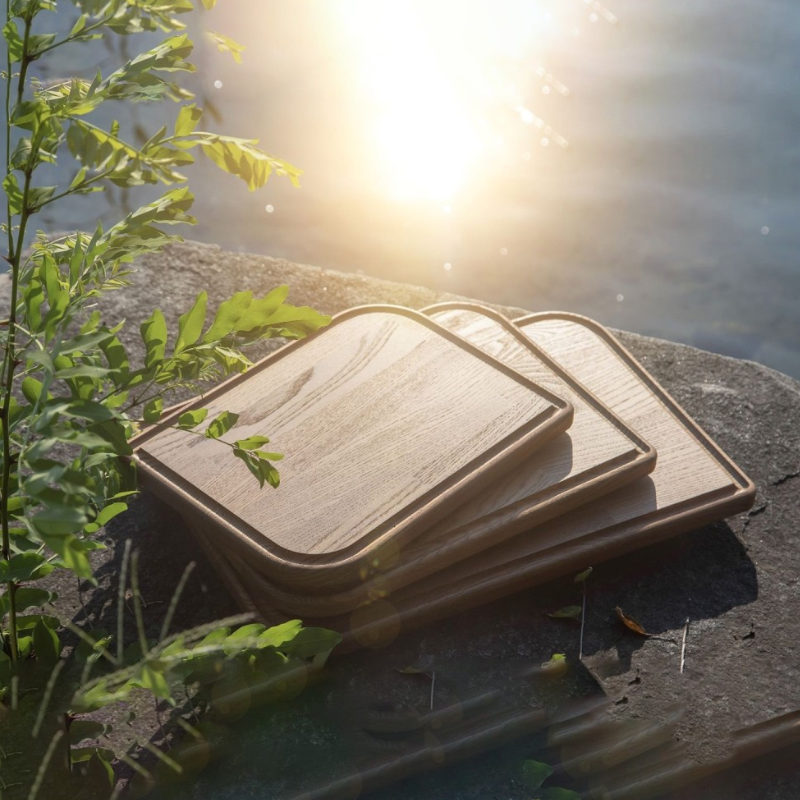Extra Large Natural Oak Chopping Board