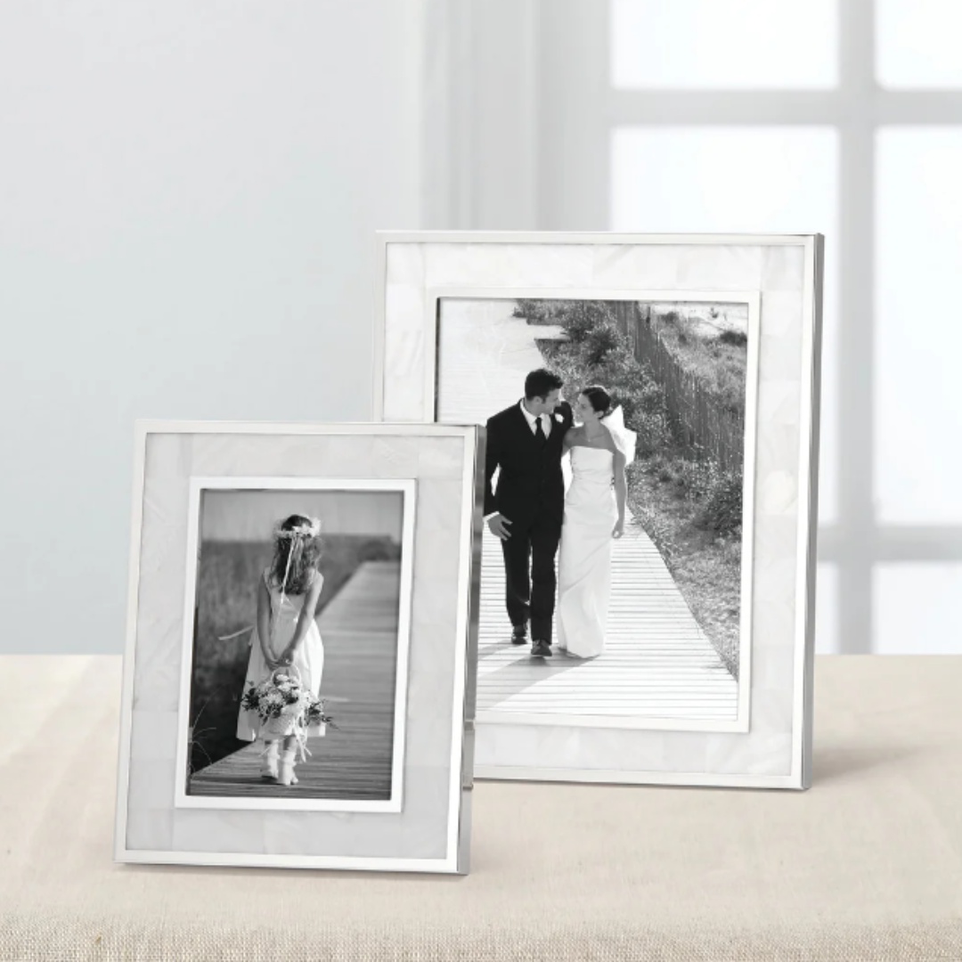 Reed &amp; Barton Mother of Pearl 8x10 Frame