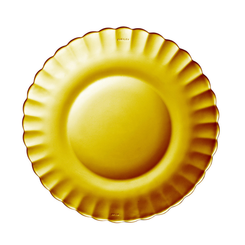 Picardie Amber Dinner Plate