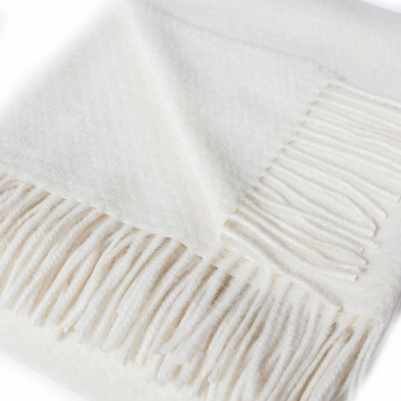 Ivory Cardiff Throw