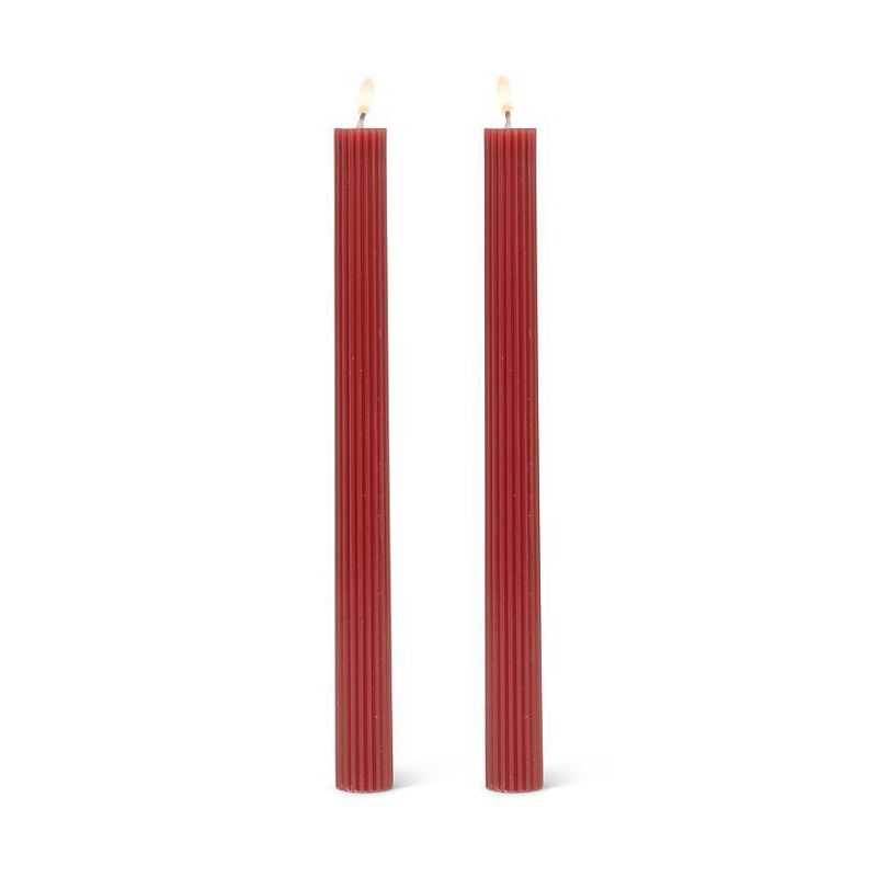 Ridged Taper Candles - Boutique Marie Dumas