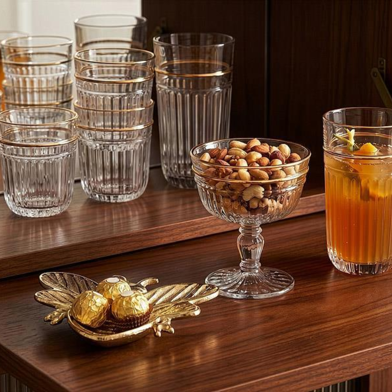 Gold Bee Tray