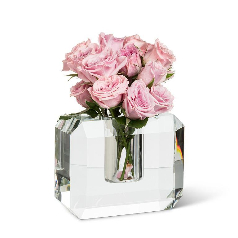 Modern Rectangle Glass Vase