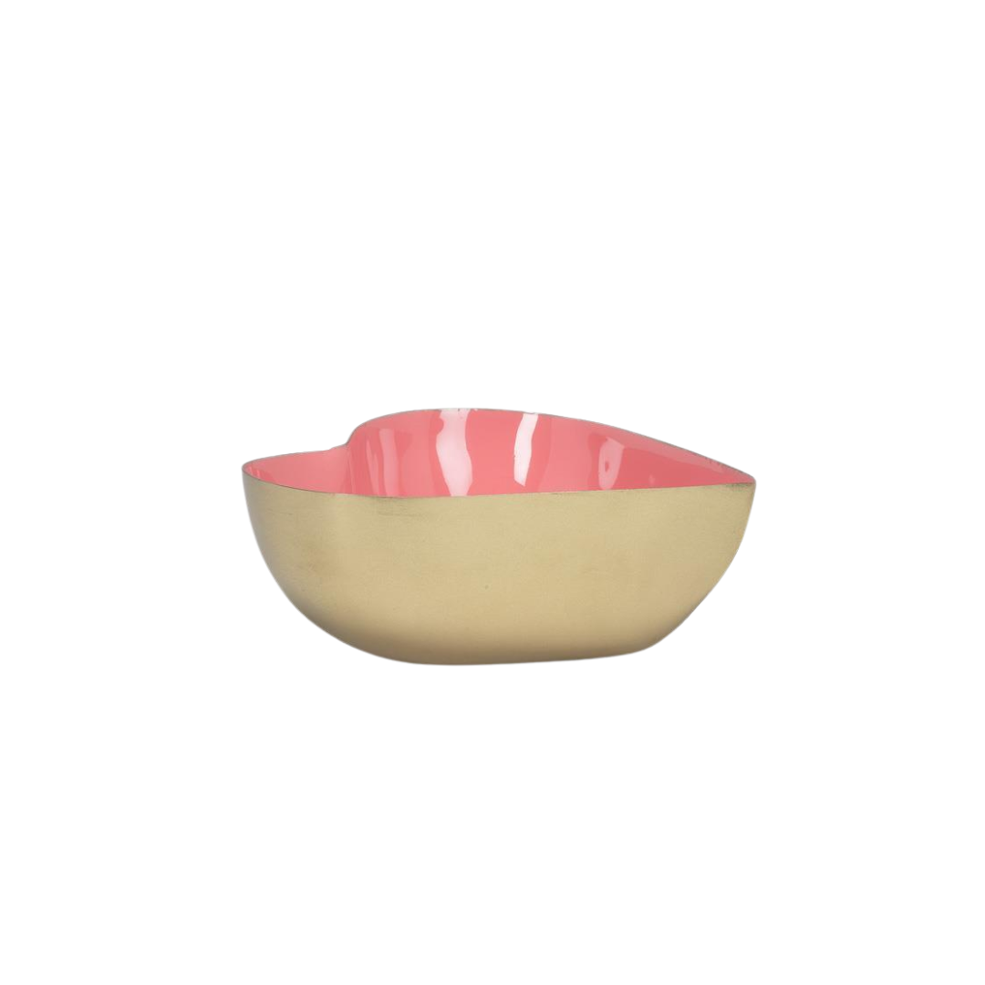 Heart Pink Bowl 4.5"
