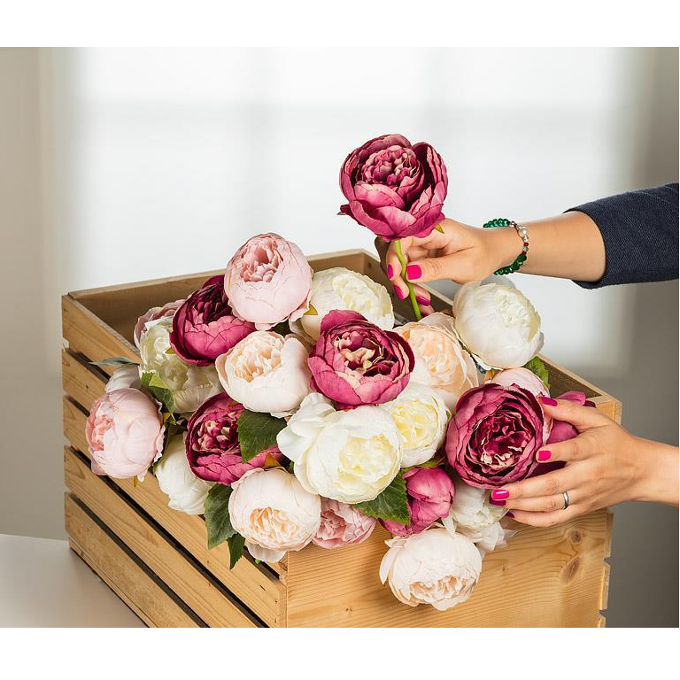 Full Rose Peony Bouquet