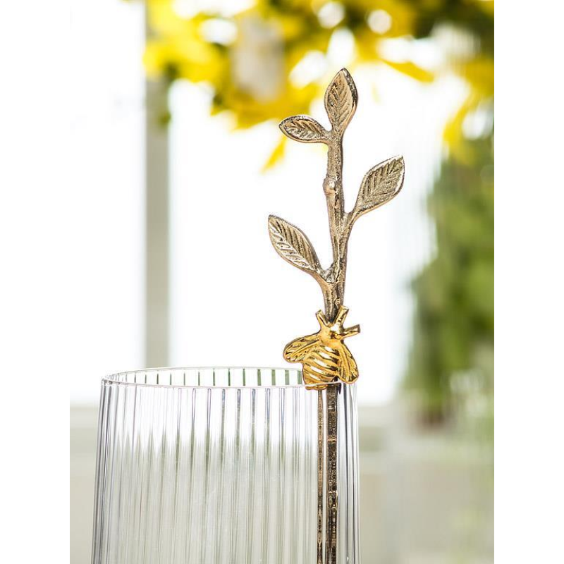 Bee on Twig Long Spoon