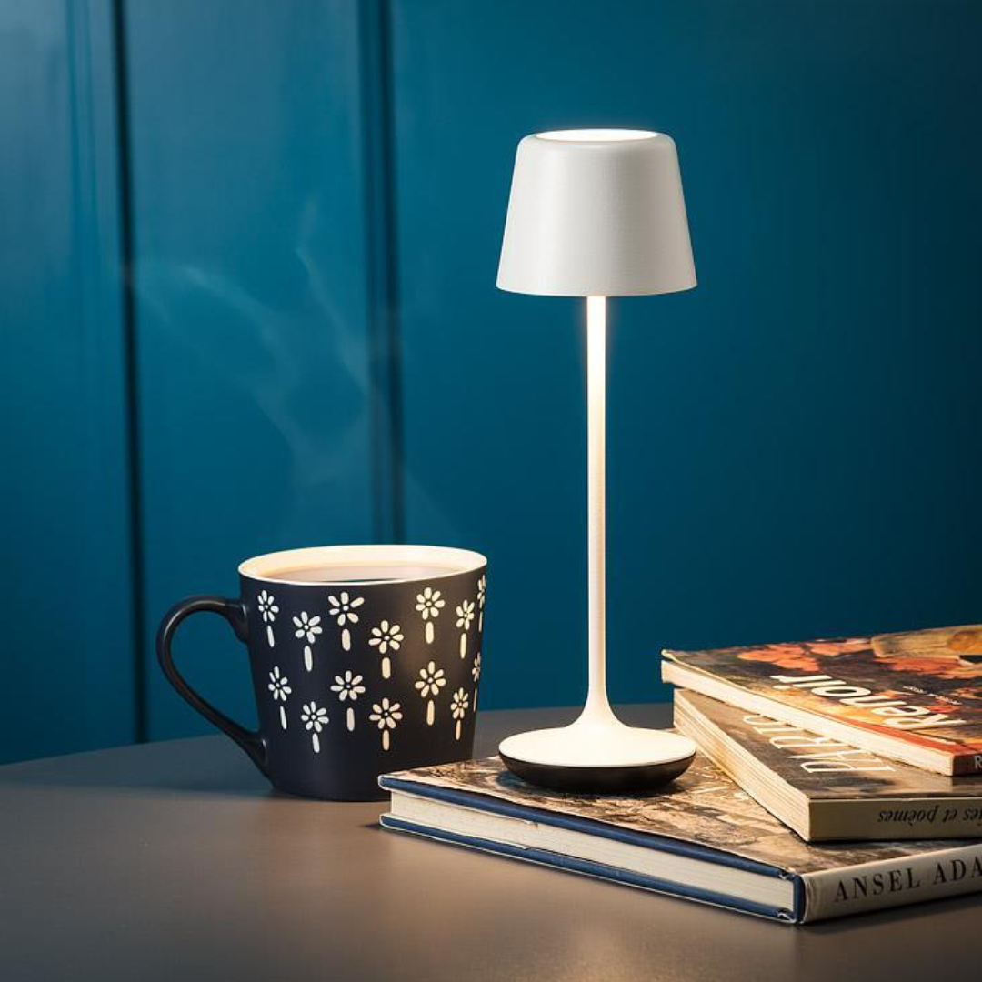 Bell Shape White Lamp