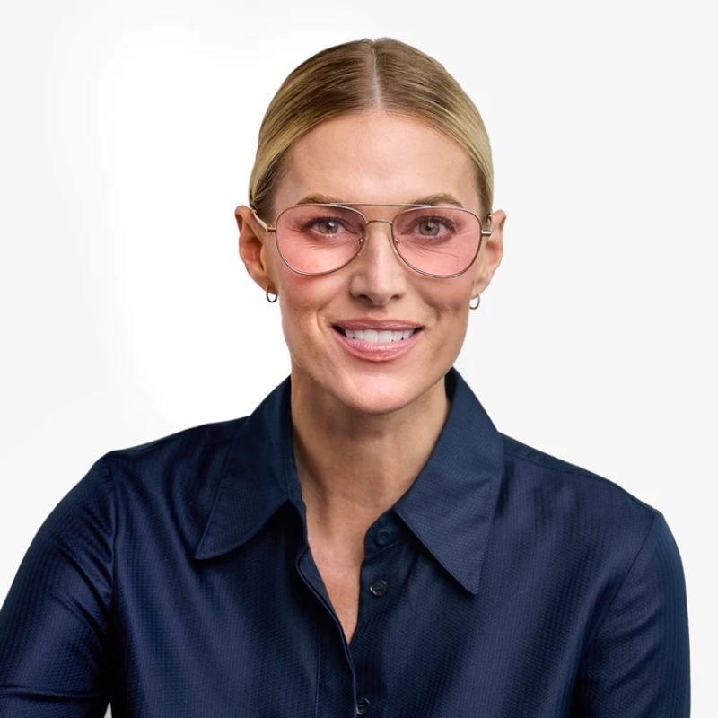 Cooper Rose Tint Aviator Readers