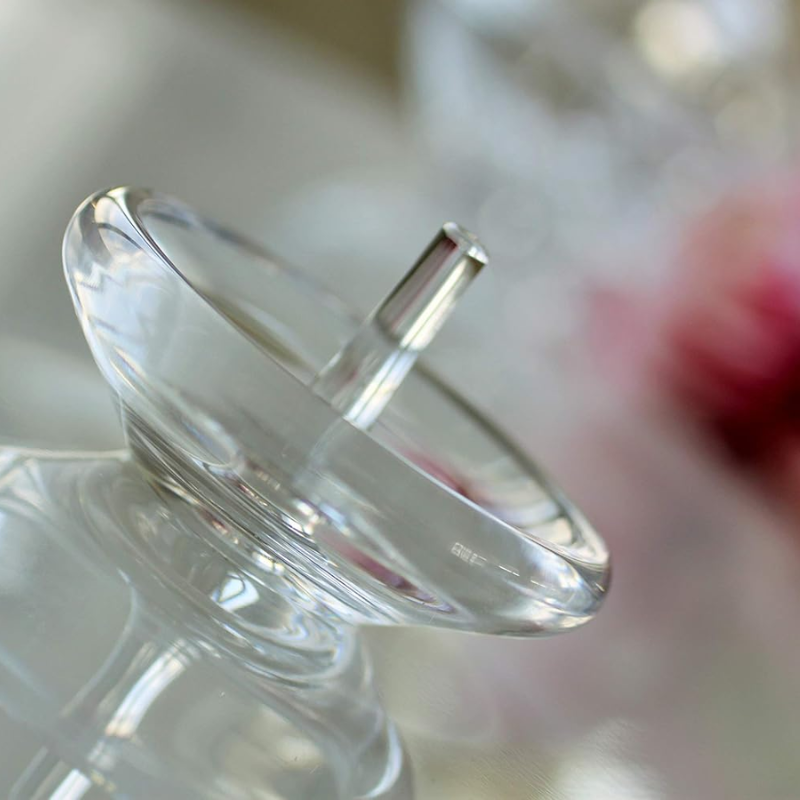 Luminous Glass Ring Holder