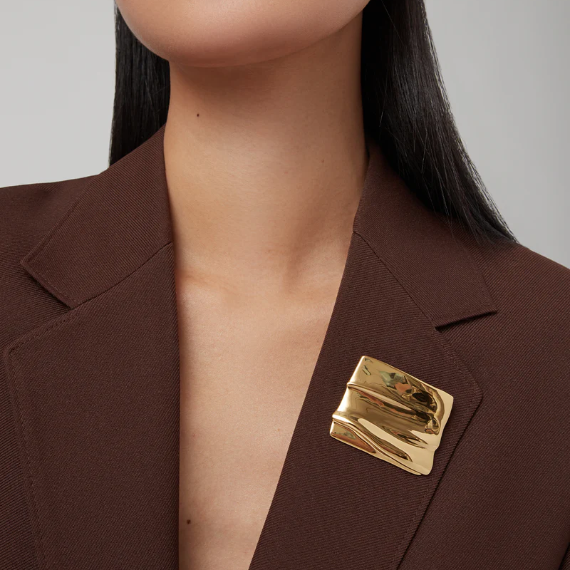 Jenny Bird Gold Sundra Brooch