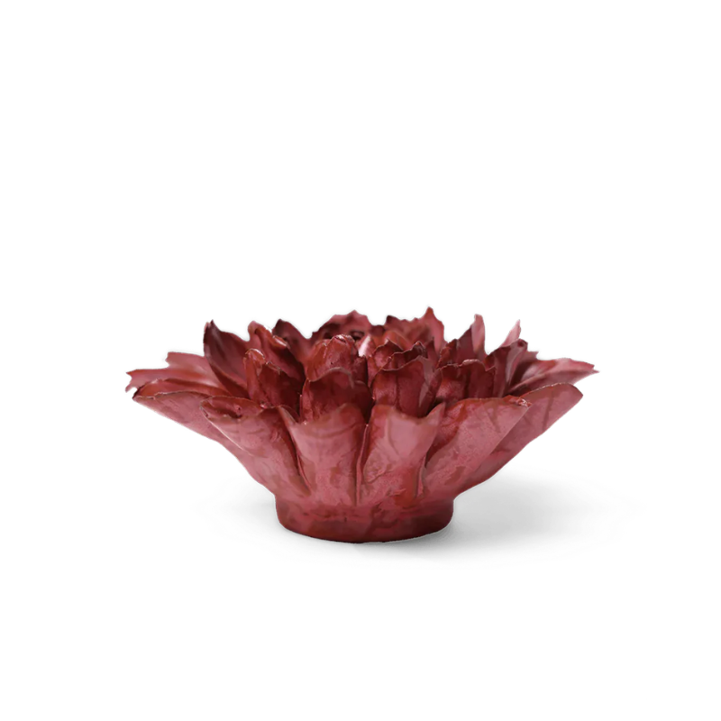 Blush Pink Star Dahlia Ceramic Flower