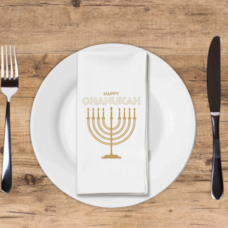 Hannukah Guest Napkins