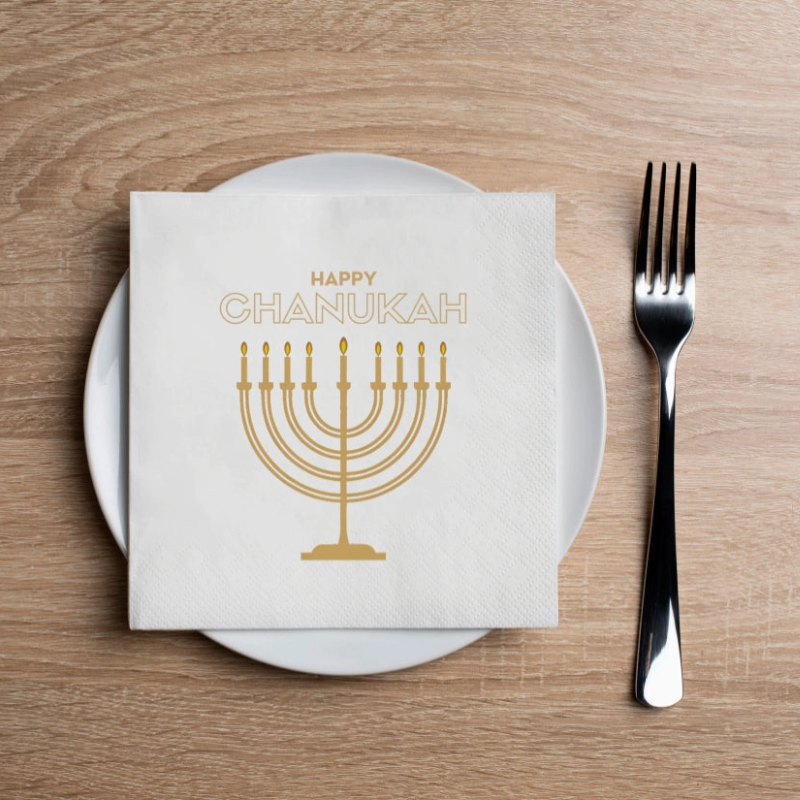 Hannukah Cocktail Napkins