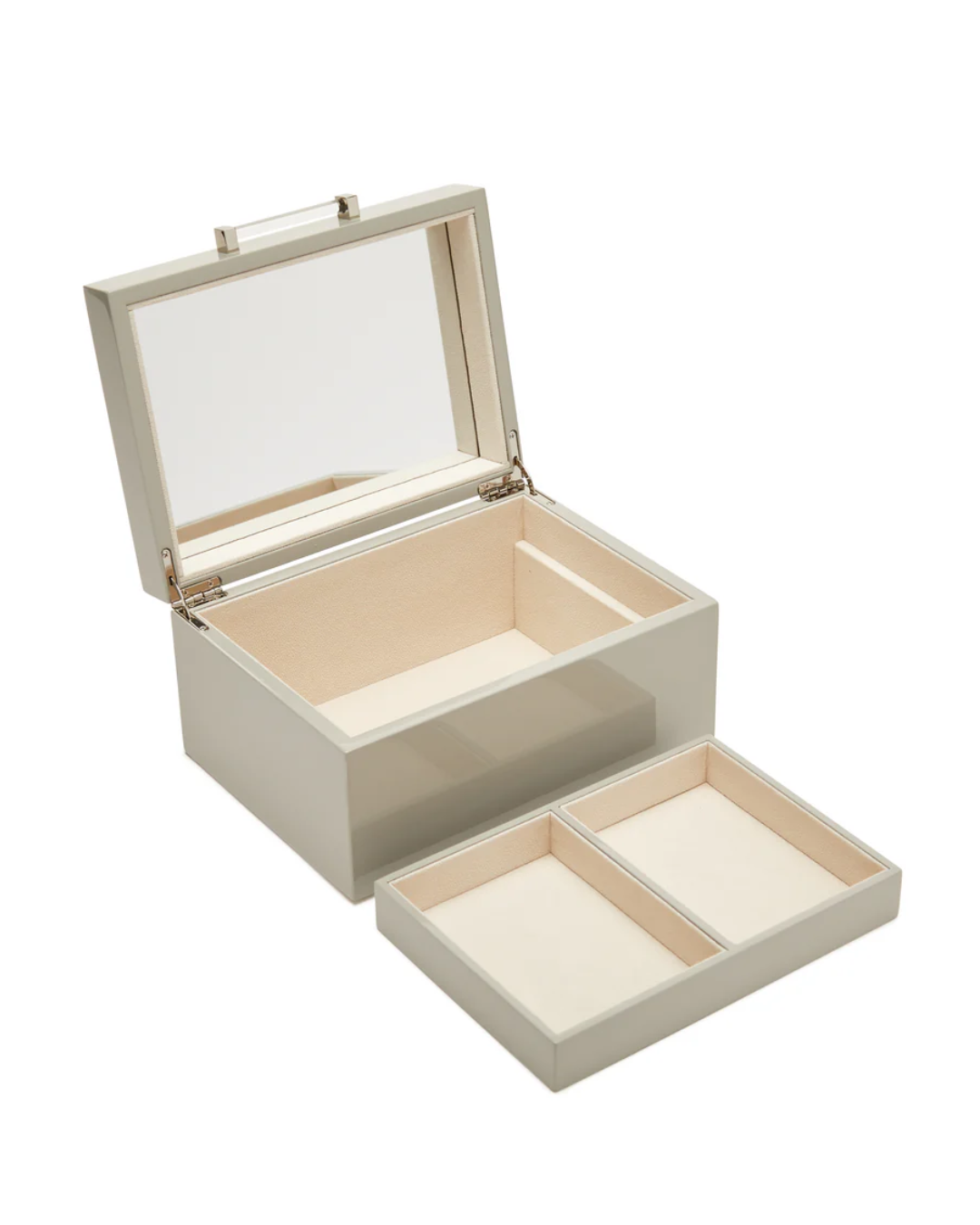 Chloe Small Grey Jewelry Box