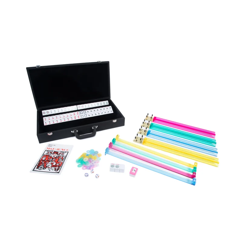 Raya Black Mahjong Set