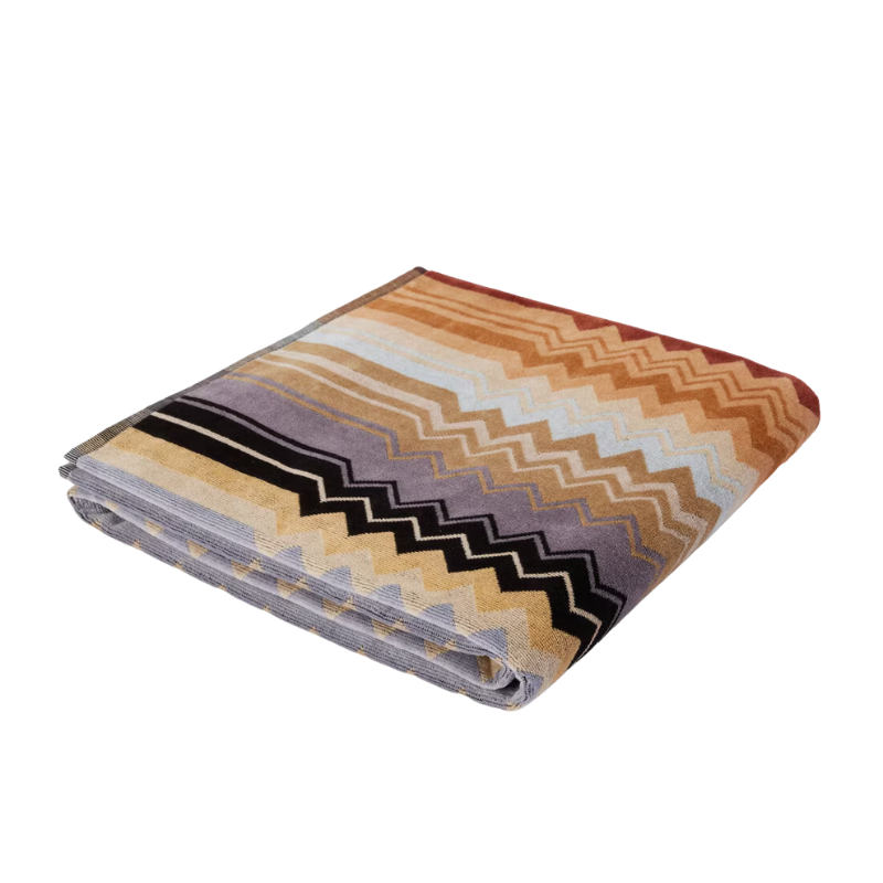 Missoni Black Multicolored Giacomo Bath Towel