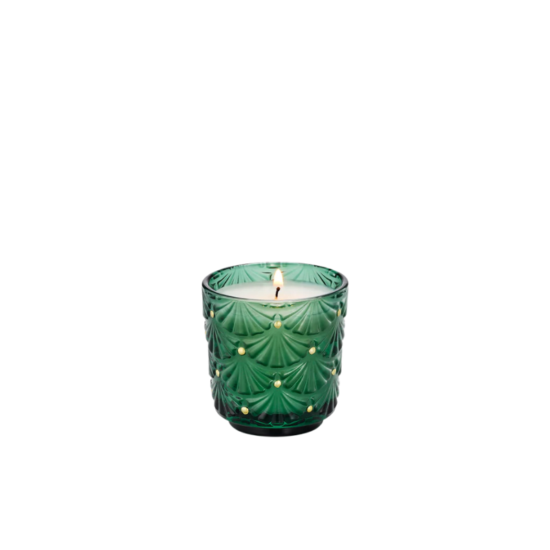 Voluspa Noble Fir Garland Pedestal Candle