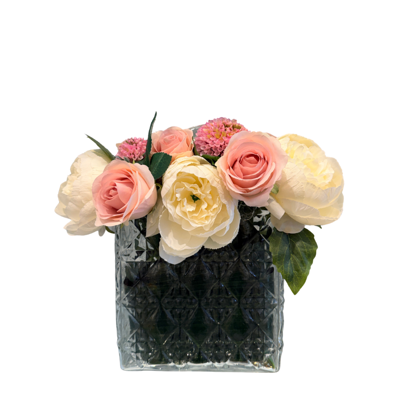 Pink Designer Bag Floral Arrangement