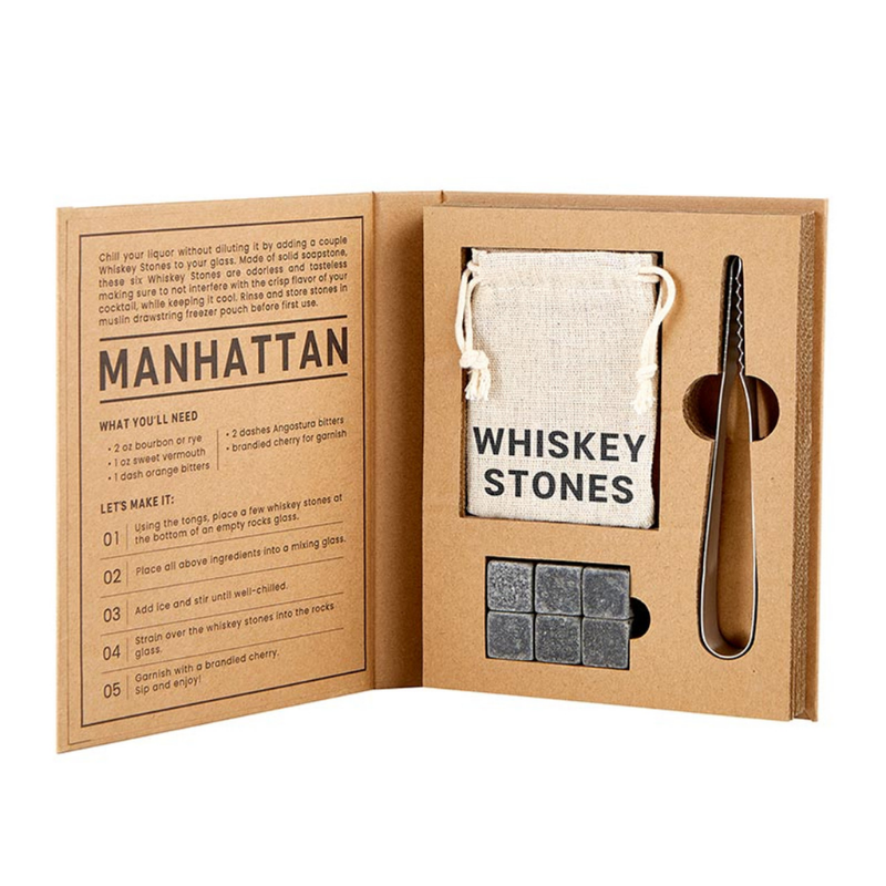 Whiskey Stones Book Set