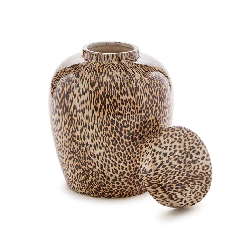 Leopard Jar
