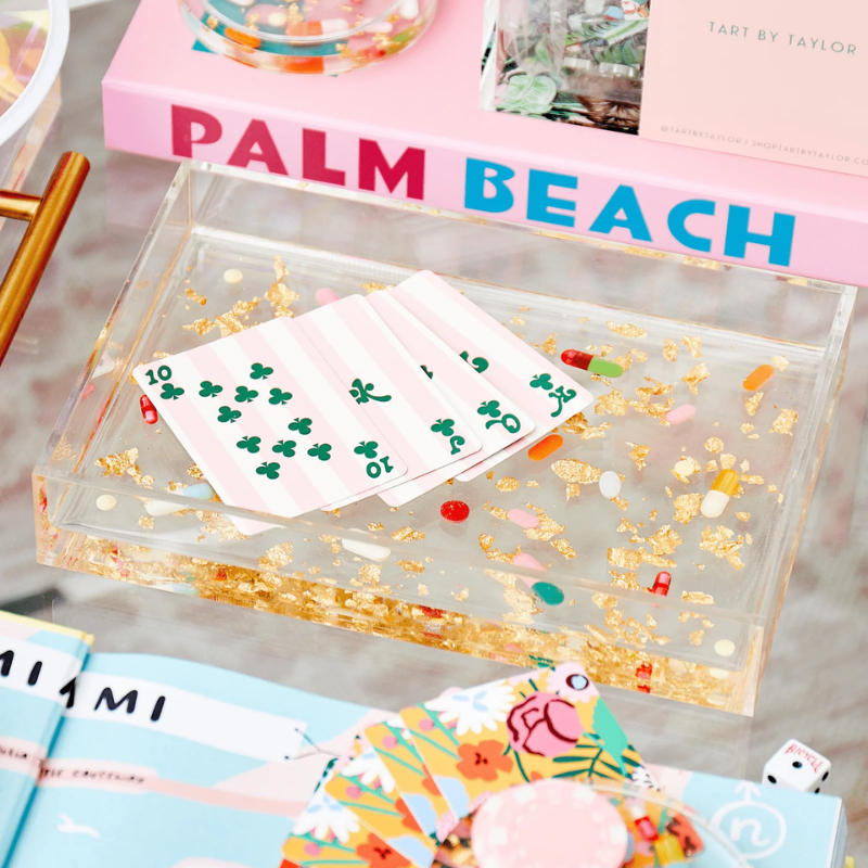 Small Pill &amp; Gold Tray