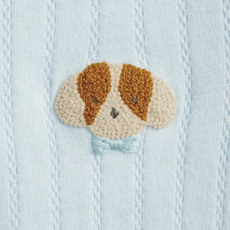 French Knot Pointelle Sleeper