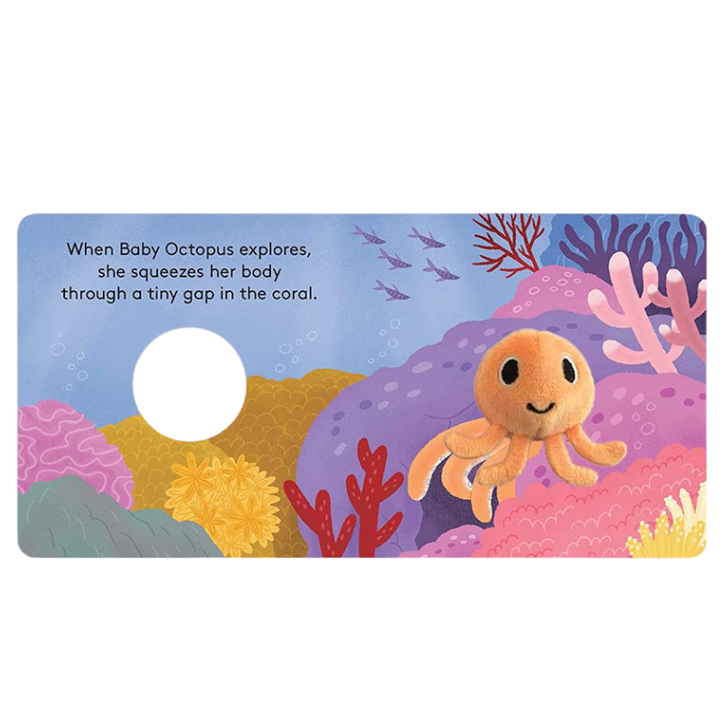 Baby Octopus Finger Puppet Book