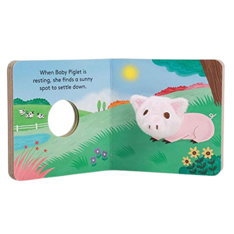 Baby Piglet Finger Puppet Book
