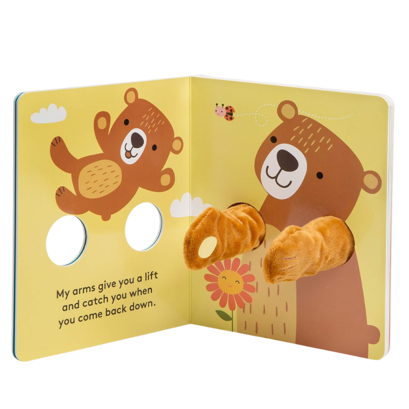 Hug Me Little Bear Puppet Book