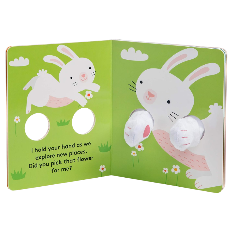 Hug Me Little Bunny Puppet Book
