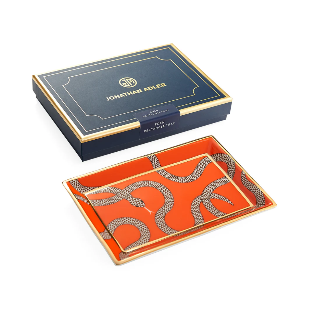 Jonathan Adler Eden Rectangular Tray