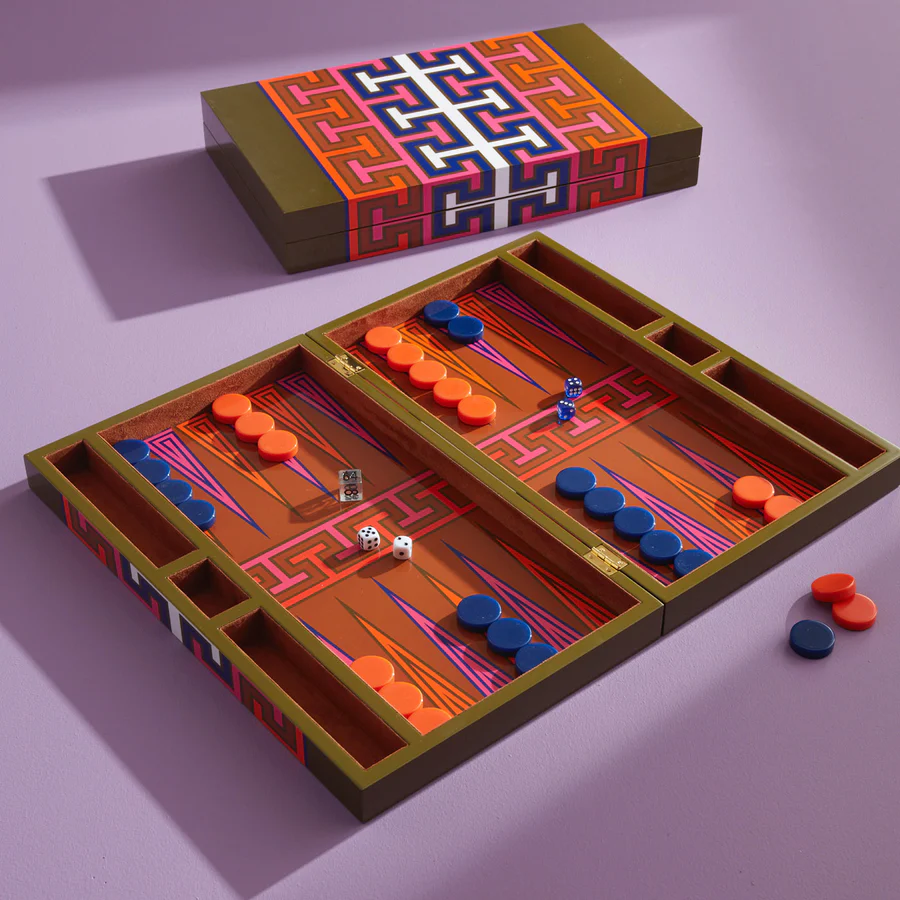 Jonathan Adler Madrid Backgammon Set