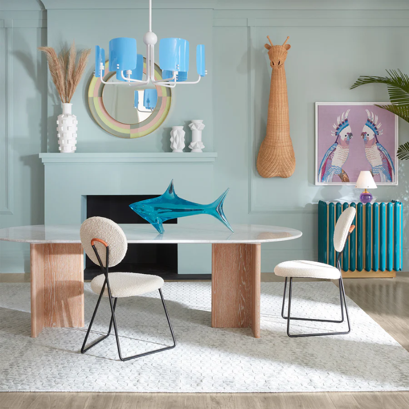 Jonathan Adler Acrylic Shark Sculpture