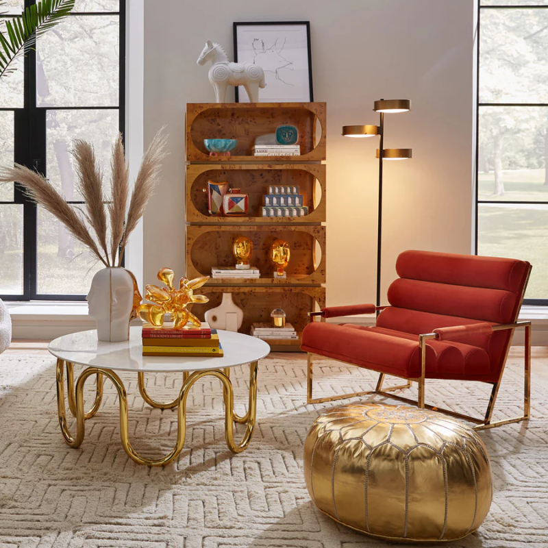 Jonathan Adler Acrylic Amoeba Sculpture