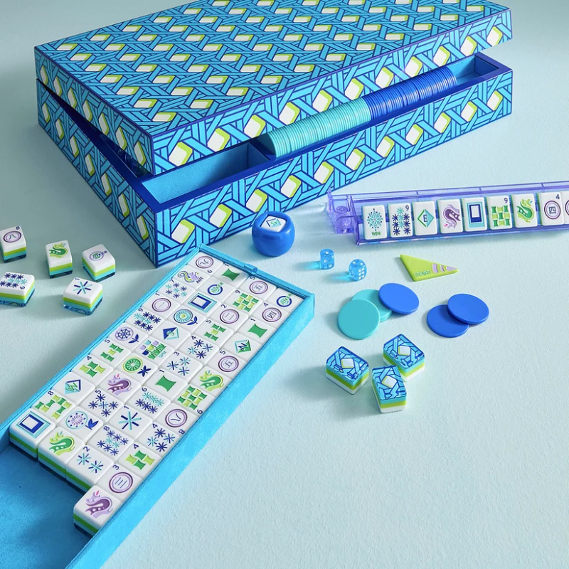 Jonathan Adler Basketweave Mahjong Set