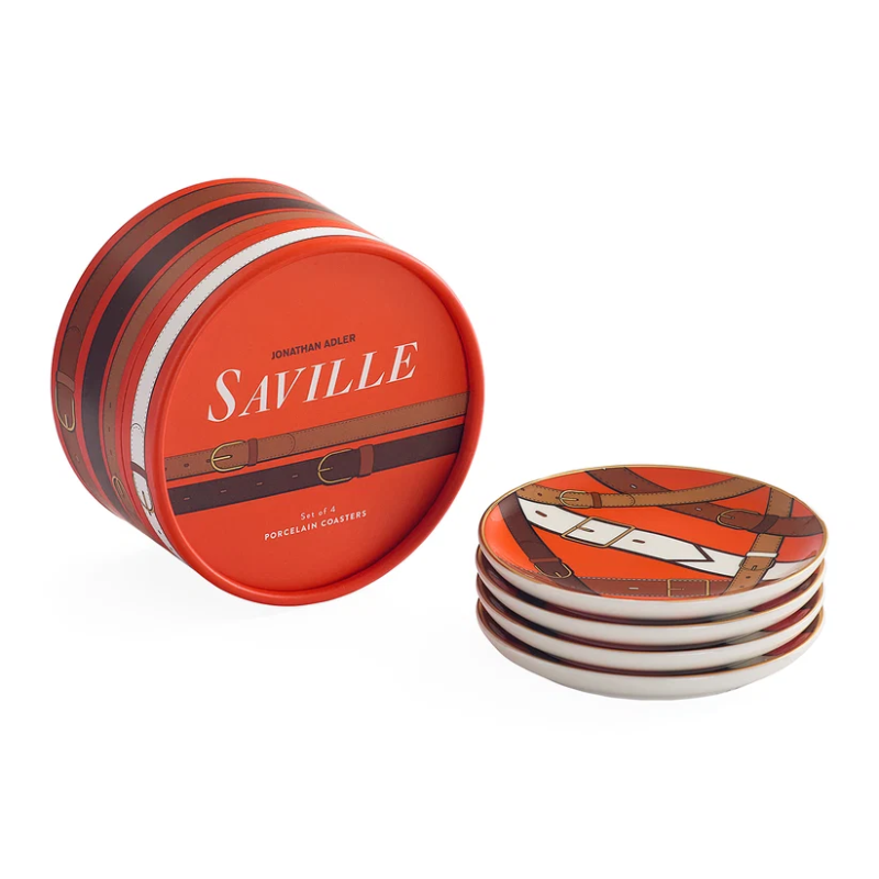 Jonathan Adler Saville Coasters