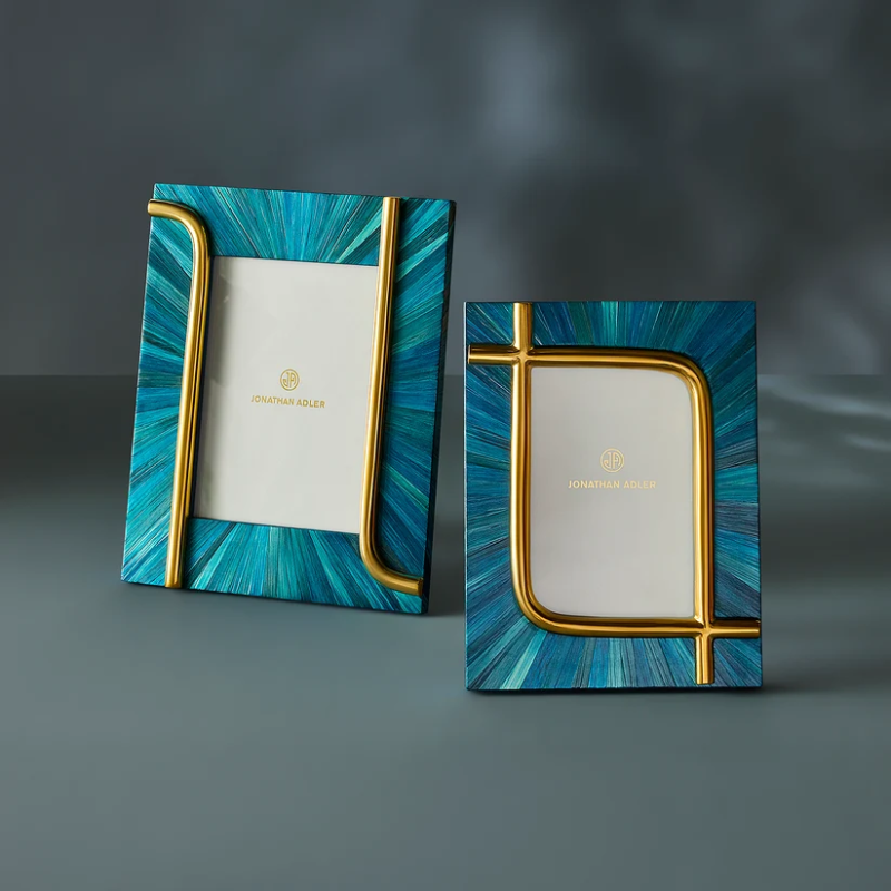 Jonathan Adler Bijoux Turquoise 5x7 Frame