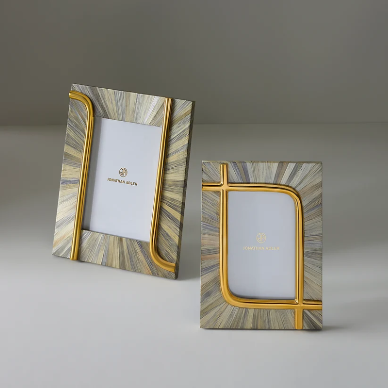 Jonathan Adler Bijoux Natural 5x7 Frame